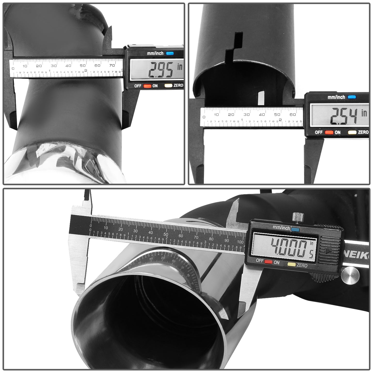 TUBERIA CATBACK CATBACK - 10-15 CHEVROLET CAMARO 6.2L - ALUMINIZED / STAINLESS