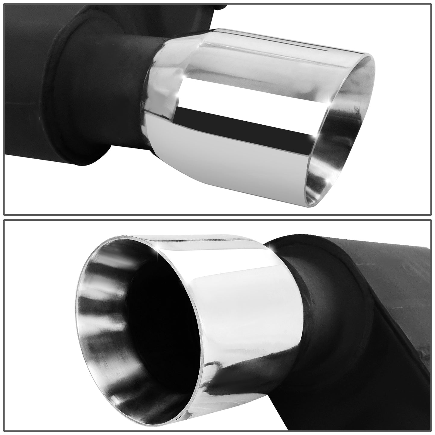 TUBERIA CATBACK CATBACK - 15-17 FORD MUSTANG GT 5.0L - ALUMINIZED / STAINLESS