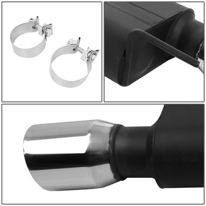 TUBERIA CATBACK CATBACK - 15-17 FORD MUSTANG GT 5.0L - ALUMINIZED / STAINLESS