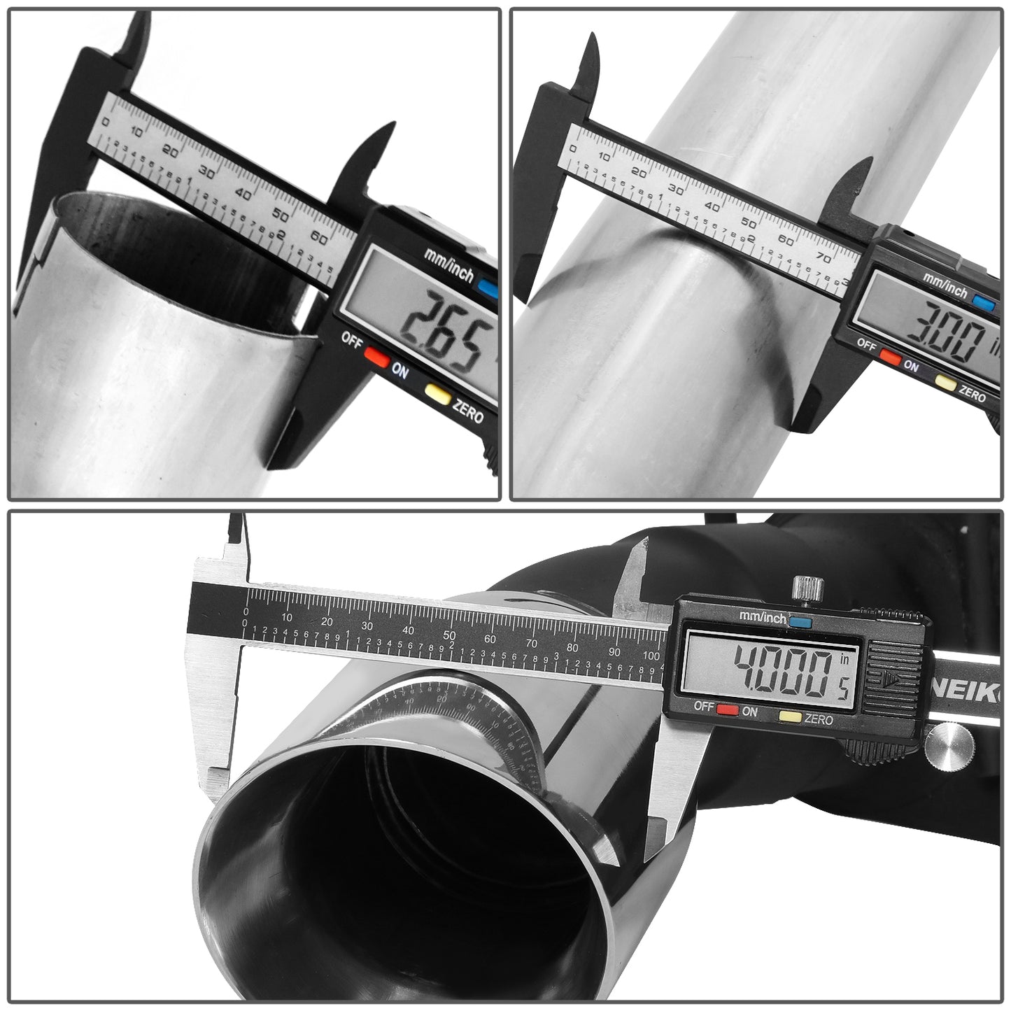 TUBERIA CATBACK CATBACK - 15-17 FORD MUSTANG GT 5.0L - ALUMINIZED / STAINLESS