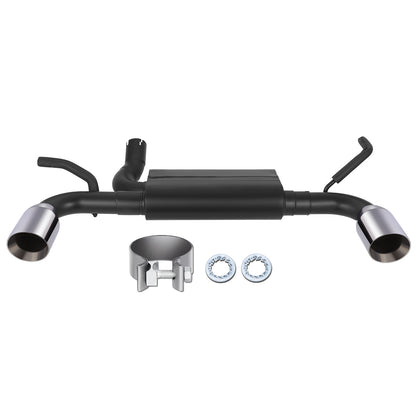 TUBERIA CATBACK CATBACK - 12-17 JEEP WRANGLER / 2018 JEEP WRANGLER JK - FITS MODELS WITH 3.6L ENGINE - ALUMINIZED / STAINLESS