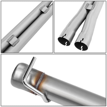TUBERIA CATBACK CATBACK - 09-14 DODGE CHALLENGER 5.7L - MUST REUSE OEM EXHAUST TIPS - ALUMINIZED STEEL