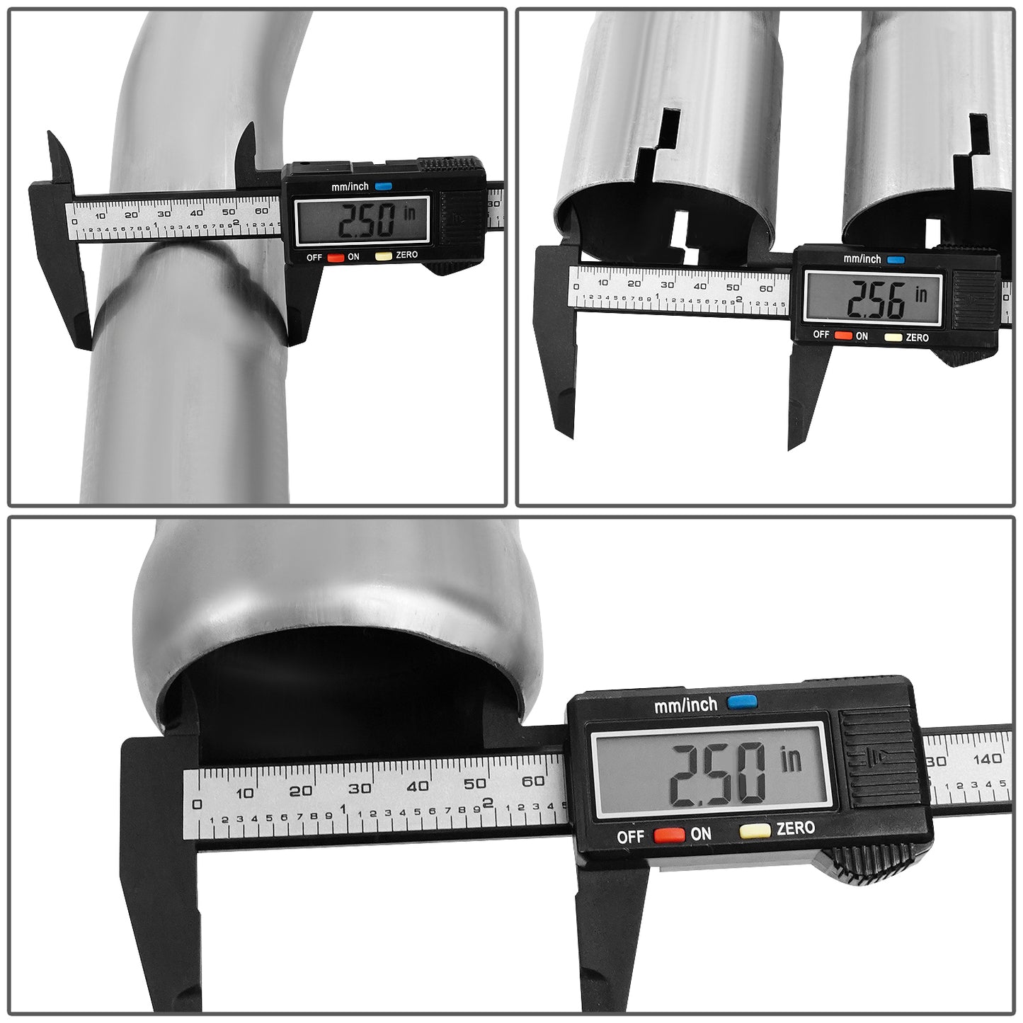 TUBERIA CATBACK CATBACK - 09-14 DODGE CHALLENGER 5.7L - MUST REUSE OEM EXHAUST TIPS - ALUMINIZED STEEL