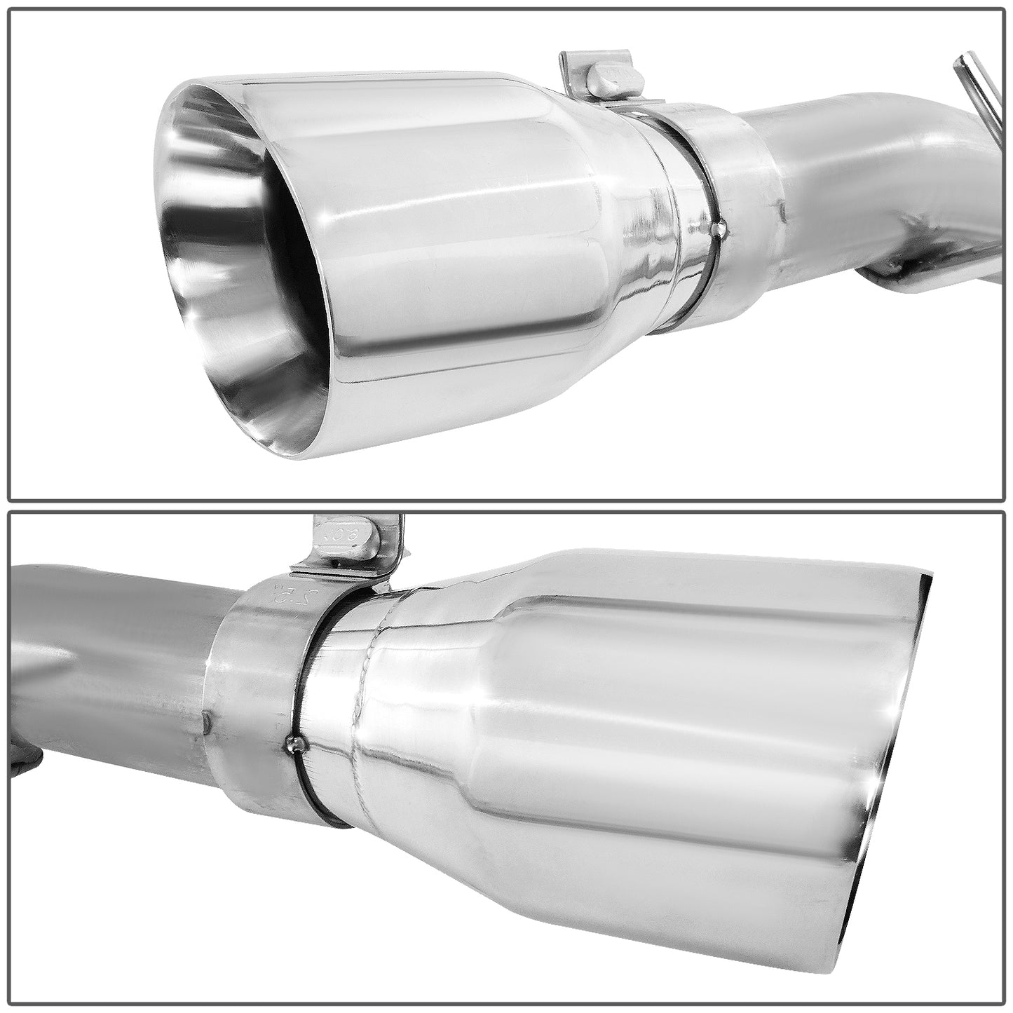 TUBERIA CATBACK CATBACK - 05-10 CHRYSLER 300 5.7L / 06-10 DODGE CHARGER 5.7L / 05-08 DODGE MAGNUM 5.7L - ALUMINIZED / STAINLESS