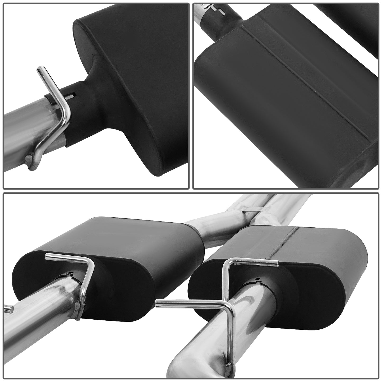 TUBERIA CATBACK CATBACK - 05-10 CHRYSLER 300 5.7L / 06-10 DODGE CHARGER 5.7L / 05-08 DODGE MAGNUM 5.7L - ALUMINIZED / STAINLESS