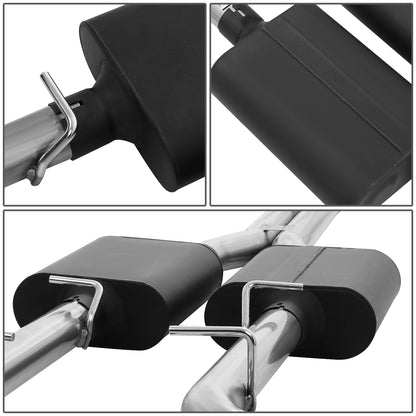 TUBERIA CATBACK CATBACK - 05-10 CHRYSLER 300 5.7L / 06-10 DODGE CHARGER 5.7L / 05-08 DODGE MAGNUM 5.7L - ALUMINIZED / STAINLESS