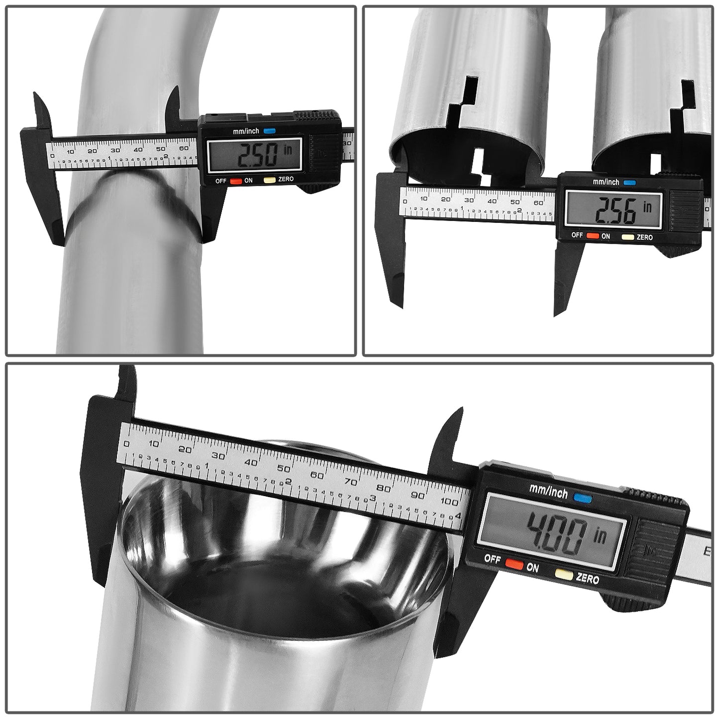 TUBERIA CATBACK CATBACK - 05-10 CHRYSLER 300 5.7L / 06-10 DODGE CHARGER 5.7L / 05-08 DODGE MAGNUM 5.7L - ALUMINIZED / STAINLESS