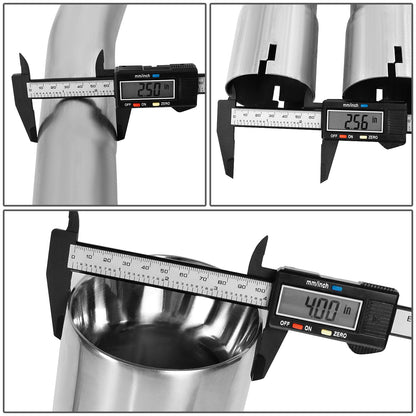 TUBERIA CATBACK CATBACK - 05-10 CHRYSLER 300 5.7L / 06-10 DODGE CHARGER 5.7L / 05-08 DODGE MAGNUM 5.7L - ALUMINIZED / STAINLESS