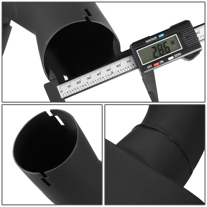 TUBERIA CATBACK CATBACK - 16-19 CHEVROLET CAMARO SS WITH 6.2L ENGINE - DOES NOT FIT VEHICLES FITTED WITH PERFORMANCE EXHAUST OPTION (QUADTIP) - ALUMINIZED / STAINLESS