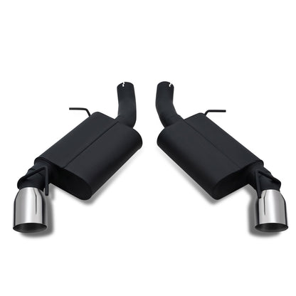 TUBERIA CATBACK CATBACK - 16-19 CHEVROLET CAMARO SS WITH 6.2L ENGINE - DOES NOT FIT VEHICLES FITTED WITH PERFORMANCE EXHAUST OPTION (QUADTIP) - ALUMINIZED / STAINLESS