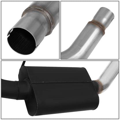 TUBERIA CATBACK CATBACK - 15-17 FORD MUSTANG 5.0L - ALUMINIZED / STAINLESS