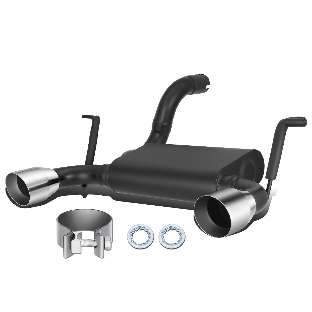 TUBERIA CATBACK CATBACK - 18-21 JEEP WRANGLER JL WITH 2.0L, 3.6L ENGINES - ALUMINIZED / STAINLESS