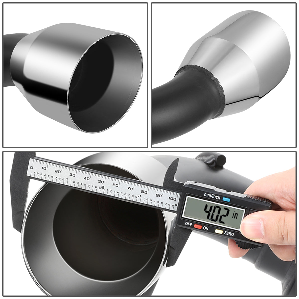 TUBERIA CATBACK CATBACK - 18-21 JEEP WRANGLER JL WITH 2.0L, 3.6L ENGINES - ALUMINIZED / STAINLESS