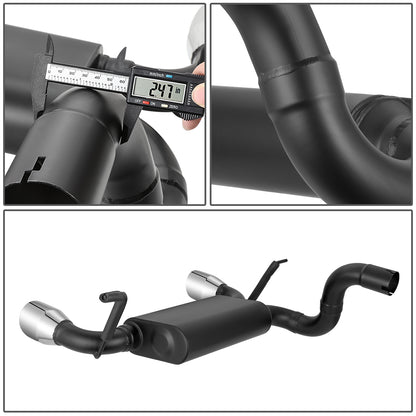 TUBERIA CATBACK CATBACK - 18-21 JEEP WRANGLER JL WITH 2.0L, 3.6L ENGINES - ALUMINIZED / STAINLESS