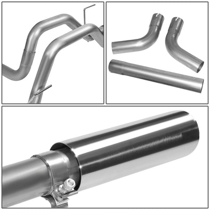 TUBERIA CATBACK CATBACK - 15-20 FORD F-150 2.7L, 3.5L, 5.0L - ALUMINIZED / STAINLESS