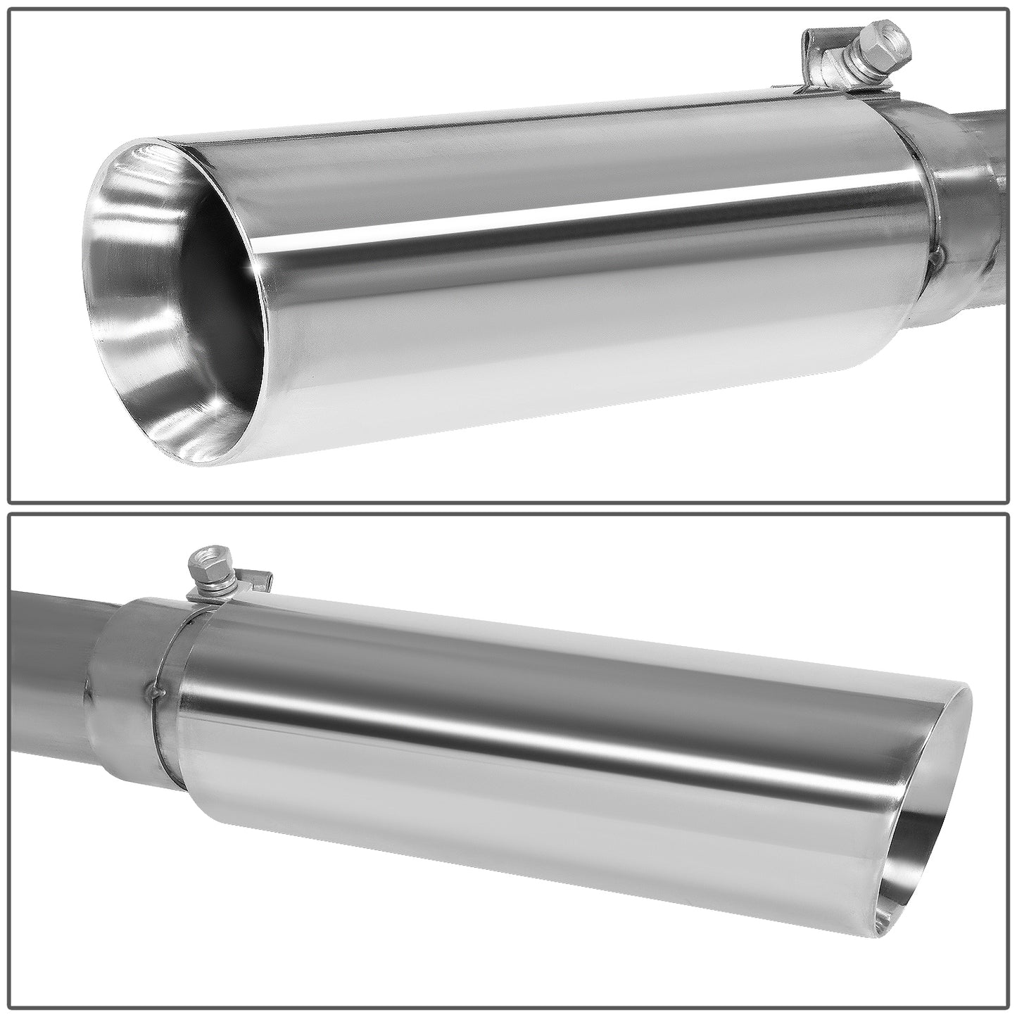 TUBERIA CATBACK CATBACK - 14-18 CHEVROLET SILVERADO 1500 WITH 4.3L/5.3L / 2019 CHEVROLET SILVERADO 1500 LD WITH 4.3L/5.3L / 14-18 GMC SIERRA 1500 WITH 4.3L/5.3L / 2019 GMC SIERRA 1500 LIMITED WITH 4.3L/5.3L - FITS EXTENDED & CREW CAB MODELS - EXCLUDES 2WD