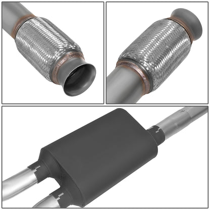 TUBERIA CATBACK CATBACK - 14-18 CHEVROLET SILVERADO 1500 WITH 4.3L/5.3L / 2019 CHEVROLET SILVERADO 1500 LD WITH 4.3L/5.3L / 14-18 GMC SIERRA 1500 WITH 4.3L/5.3L / 2019 GMC SIERRA 1500 LIMITED WITH 4.3L/5.3L - FITS EXTENDED & CREW CAB MODELS - EXCLUDES 2WD