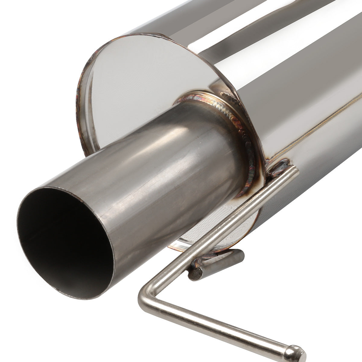 TUBERIA CATBACK CATBACK - 00-04 VOLKSWAGEN JETTA , GOLF - FITS 1.8T/1.8L TURBOCHARGED MODELS ONLY - SINGLE TIP - STAINLESS STEEL