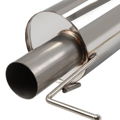 TUBERIA CATBACK CATBACK - 00-04 VOLKSWAGEN JETTA , GOLF - FITS 1.8T/1.8L TURBOCHARGED MODELS ONLY - SINGLE TIP - STAINLESS STEEL