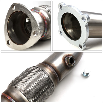 TUBERIA CATBACK CATBACK - 00-04 VOLKSWAGEN JETTA , GOLF - FITS 1.8T/1.8L TURBOCHARGED MODELS ONLY - SINGLE TIP - STAINLESS STEEL