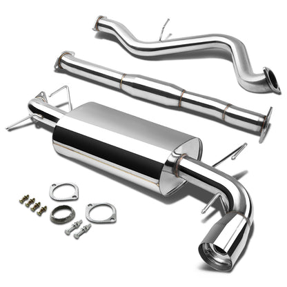 TUBERIA CATBACK CATBACK - 08-14 SUBARU IMPREZA WRX / STI 5-DOOR HATCHBACK - SINGLE TIP - OE STYLE - STAINLESS STEEL