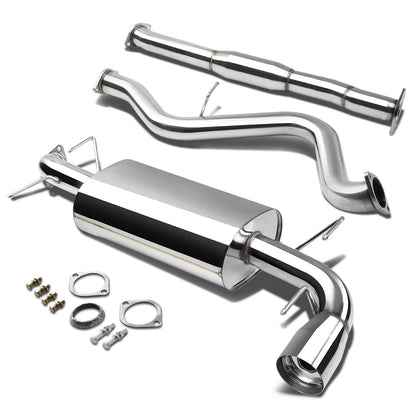TUBERIA CATBACK CATBACK - 08-14 SUBARU IMPREZA WRX / STI 5-DOOR HATCHBACK - SINGLE TIP - OE STYLE - STAINLESS STEEL