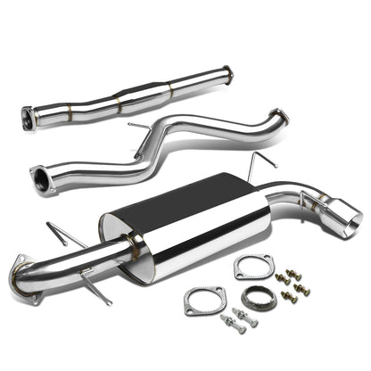 TUBERIA CATBACK CATBACK - 08-14 SUBARU IMPREZA WRX / STI 5-DOOR HATCHBACK - SINGLE ROLLED TIP - OE STYLE - STAINLESS STEEL