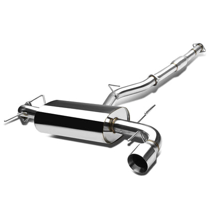 TUBERIA CATBACK CATBACK - 08-14 SUBARU IMPREZA WRX / STI 5-DOOR HATCHBACK - SINGLE ROLLED TIP - OE STYLE - STAINLESS STEEL