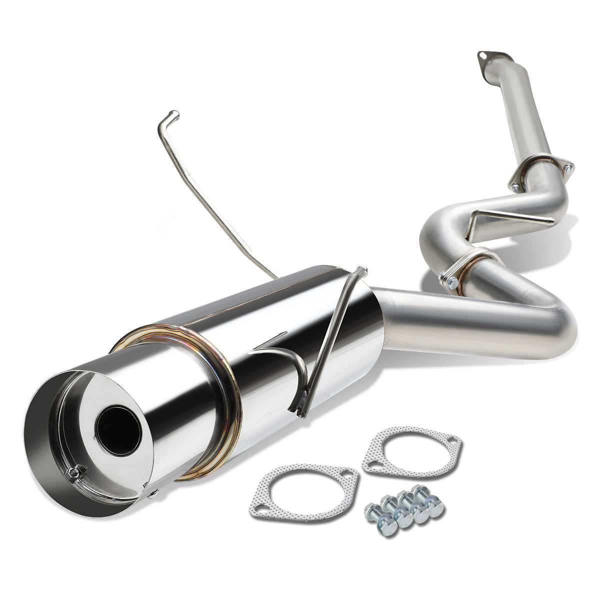 TUBERIA CATBACK CATBACK - 15-17 SUBARU WRX , STI - SINGLE TIP - STAINLESS STEEL