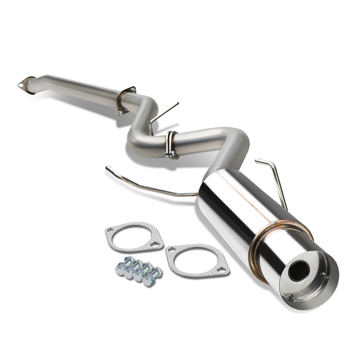 TUBERIA CATBACK CATBACK - 15-17 SUBARU WRX , STI - SINGLE TIP - STAINLESS STEEL