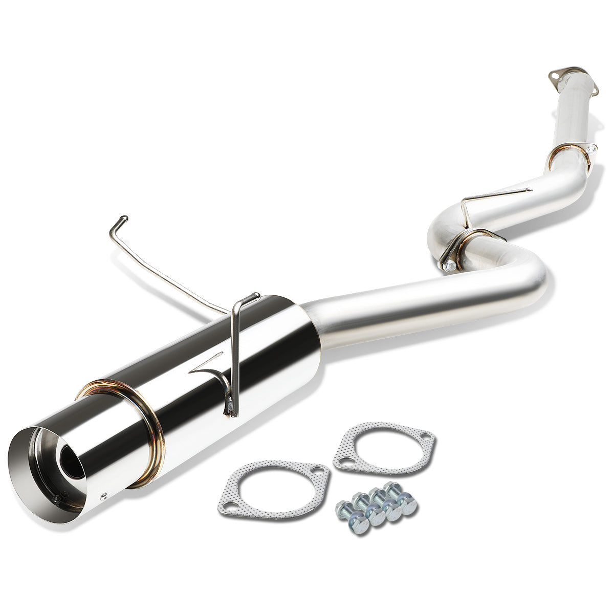 TUBERIA CATBACK CATBACK - 15-17 SUBARU WRX , STI - SINGLE TIP - STAINLESS STEEL