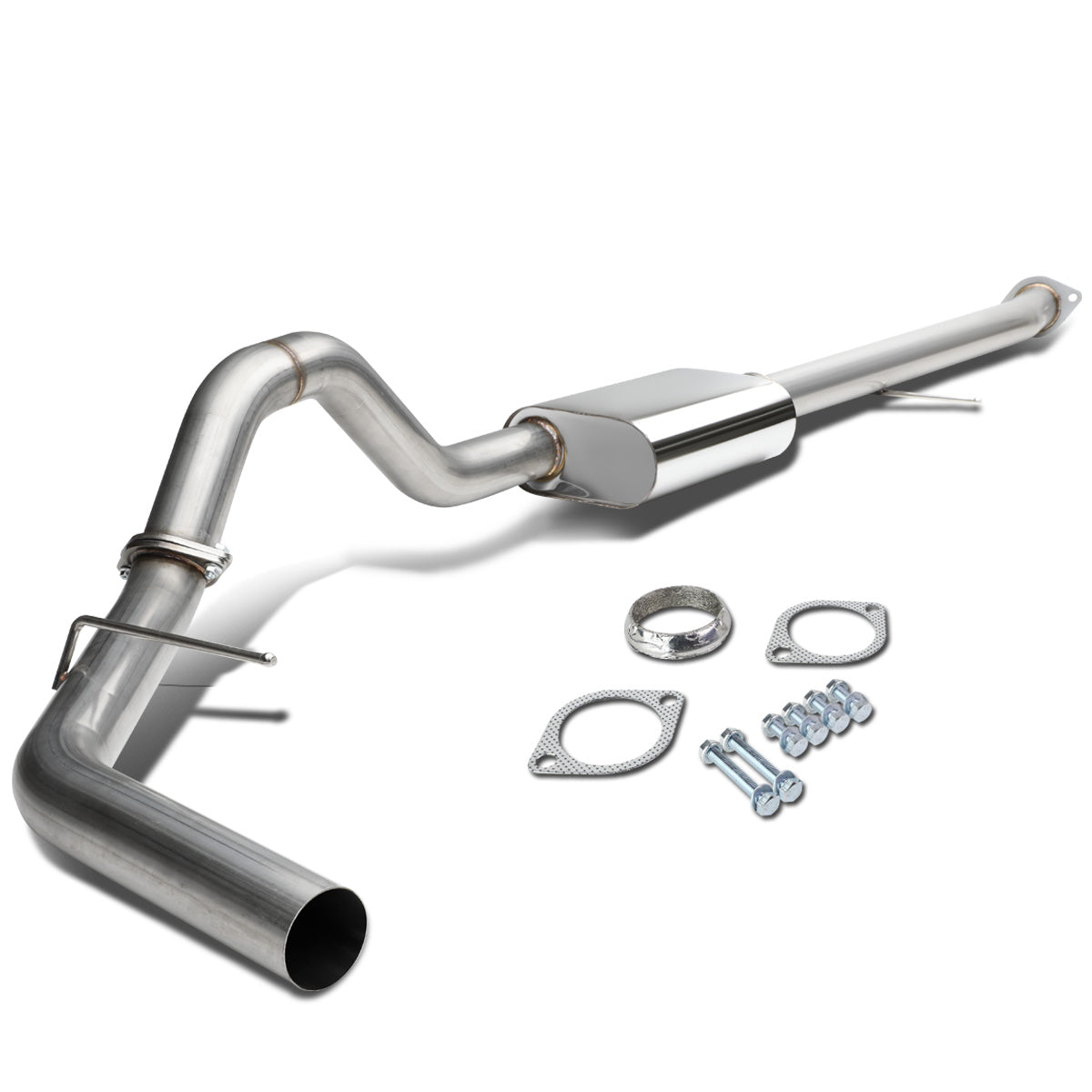 TUBERIA CATBACK CATBACK - 00-06 CHEVY SUBURBAN 1500 5.3L / 00-06 GMC YUKON XL 1500 5.3L / 02-06 CHEVY AVALANCHE 5.3L - SINGLE - STAINLESS STEEL