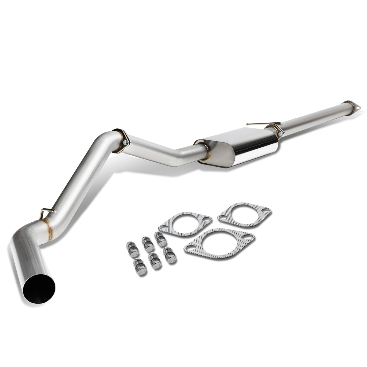TUBERIA CATBACK CATBACK - 96-99 CHEVY TAHOE 5.7L / 96-99 GMC YUKON 5.L - SINGLE - STAINLESS STEEL