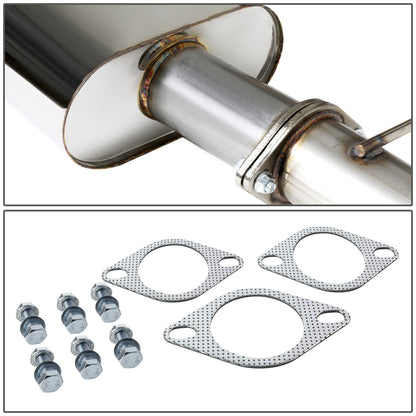 TUBERIA CATBACK CATBACK - 96-99 CHEVY TAHOE 5.7L / 96-99 GMC YUKON 5.L - SINGLE - STAINLESS STEEL