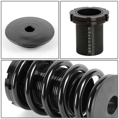 COILOVER 01-05 HONDA CIVIC - SCALE- BLACK SLEEVE / BLACK TOP / BLACK SPRING