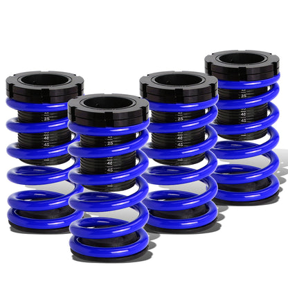 COILOVER 01-05 HONDA CIVIC - SCALE - BLACK SLEEVE / BLACK TOP / BLUE SPRING