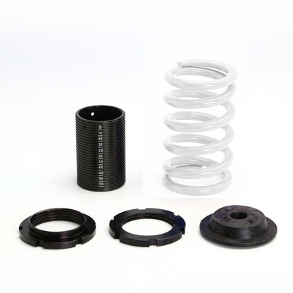 COILOVER 01-05 HONDA CIVIC - SCALE - BLACK SLEEVE / BLACK TOP / RED SPRING