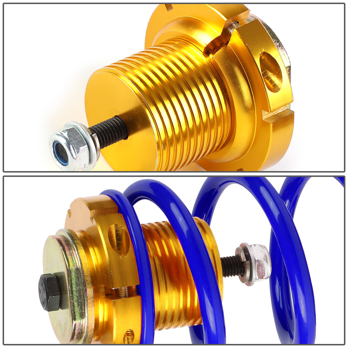 COILOVER 06-11 HONDA CIVIC - GOLD SLEEVE / GOLD TOP / BLUE SPRING