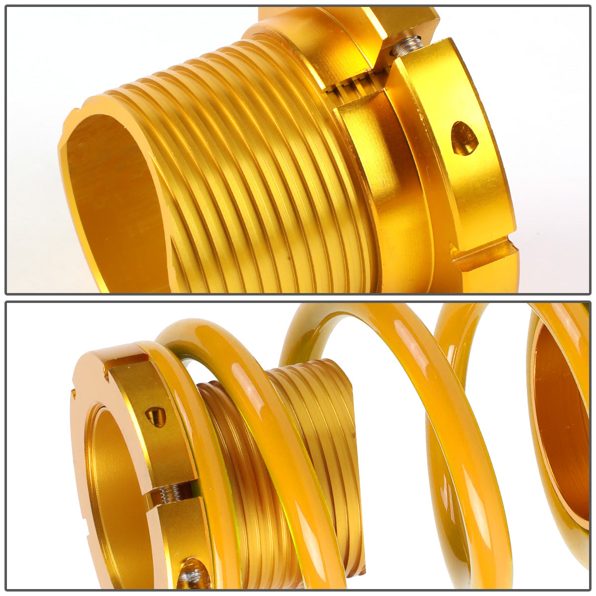 COILOVER 06-11 HONDA CIVIC - GOLD SLEEVE / GOLD TOP / SILVER SPRING