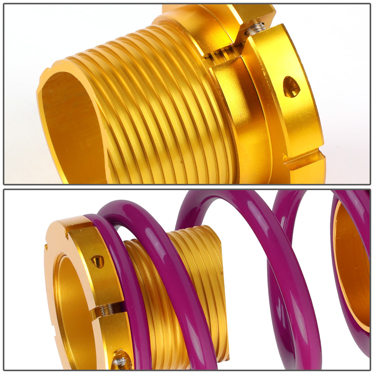 COILOVER 06-11 HONDA CIVIC - GOLD SLEEVE / GOLD TOP / PURPLE SPRING