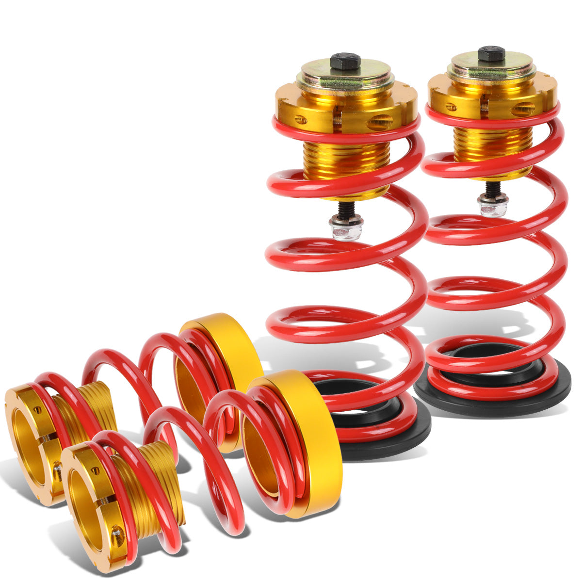 COILOVER 06-11 HONDA CIVIC - GOLD SLEEVE / GOLD TOP / RED SPRING