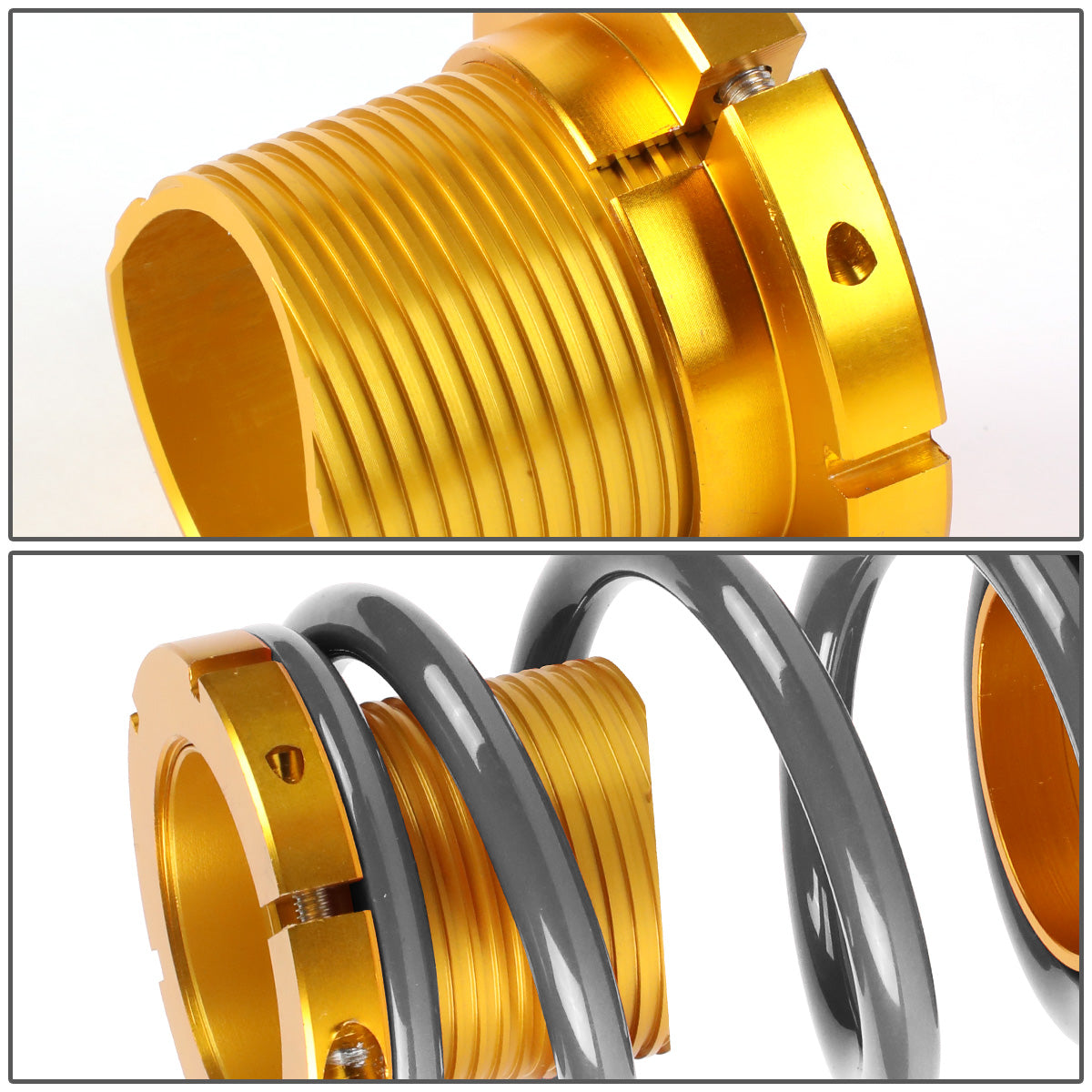 COILOVER 06-11 HONDA CIVIC - GOLD SLEEVE / GOLD TOP / SILVER SPRING
