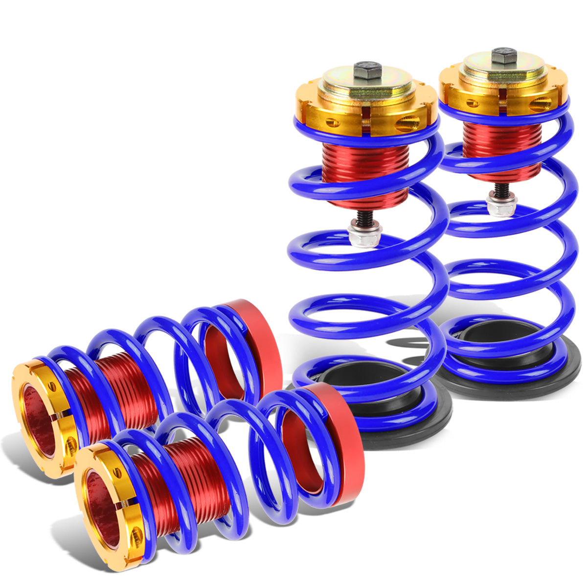 COILOVER 12-15 HONDA CIVIC - RED SLEEVE / GOLD TOP / BLUE SPRING