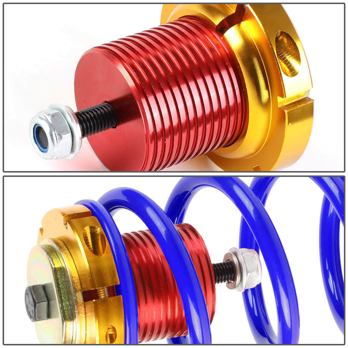 COILOVER 12-15 HONDA CIVIC - RED SLEEVE / GOLD TOP / BLUE SPRING