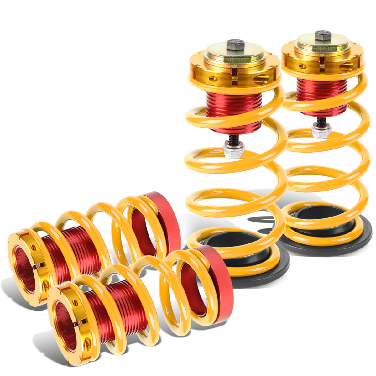 COILOVER 12-15 HONDA CIVIC - RED SLEEVE / GOLD TOP / GOLD SPRING