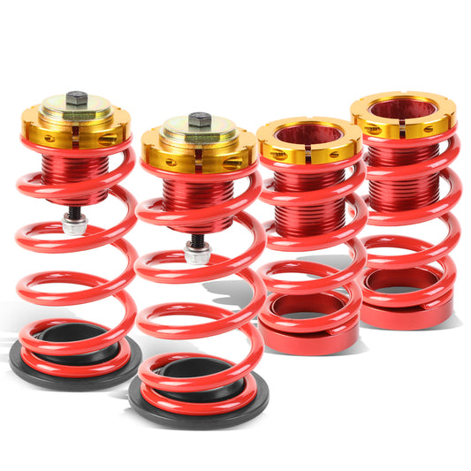COILOVER 12-15 HONDA CIVIC - RED SLEEVE / GOLD TOP / RED SPRING