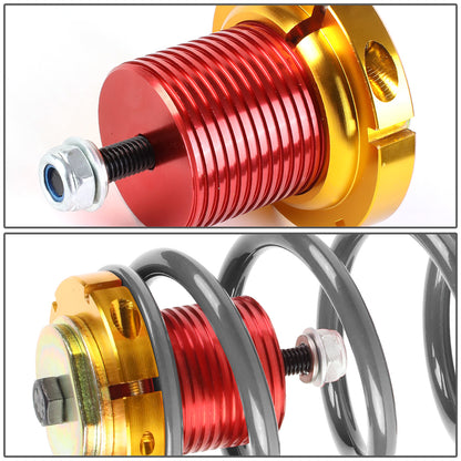 COILOVER 12-15 HONDA CIVIC - RED SLEEVE / GOLD TOP / SILVER SPRING