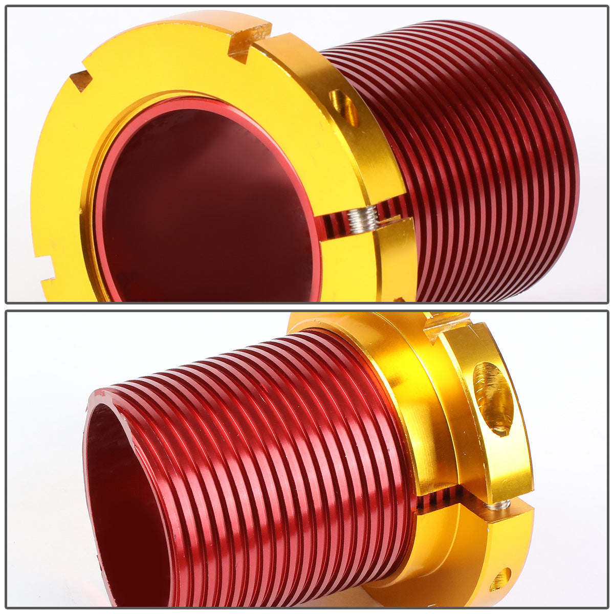 COILOVER 12-15 HONDA CIVIC - RED SLEEVE / GOLD TOP / SILVER SPRING