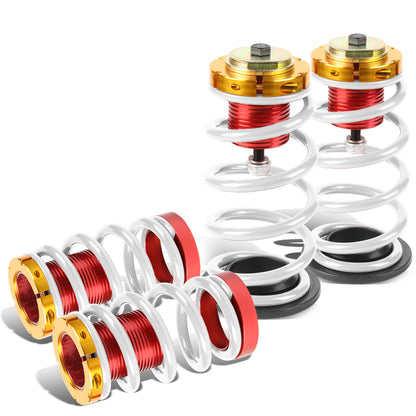 COILOVER 12-15 HONDA CIVIC - RED SLEEVE / GOLD TOP / WHITE SPRING