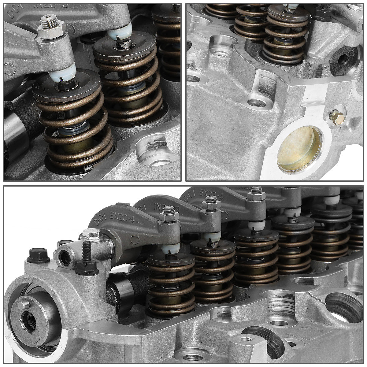 CABEZAS ASSEMBLED - MITSUBISHI PAJERO L200 - FITS VEHICLES WITH 4D56 ENGINES - USES 34MM EXHAUST VALVES & 20MM INJECTORS